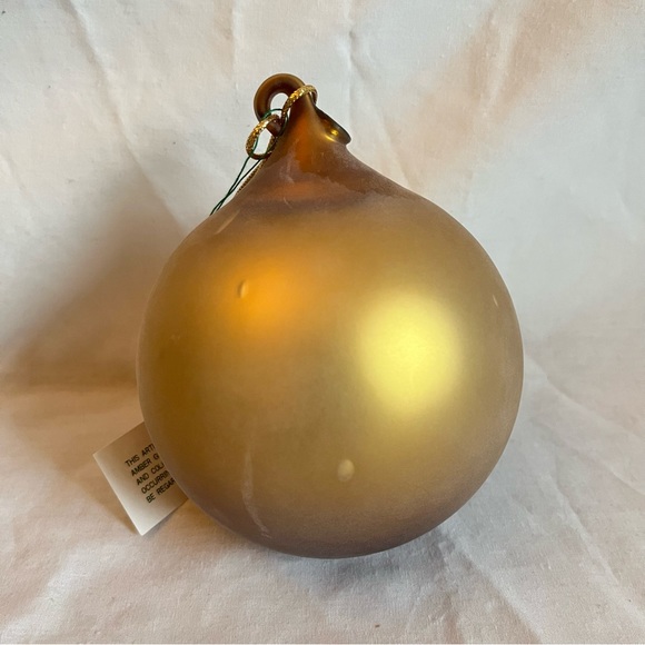 Department 56 Vintage Frosted Mercury Glass Man in the Moon Ornament Winking - Picture 5 of 8